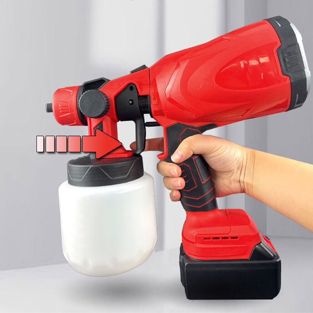 G·PEH High Pressure Cordless Paint Sprayer for DIY Projects HVLP Electric Spray Gun with
