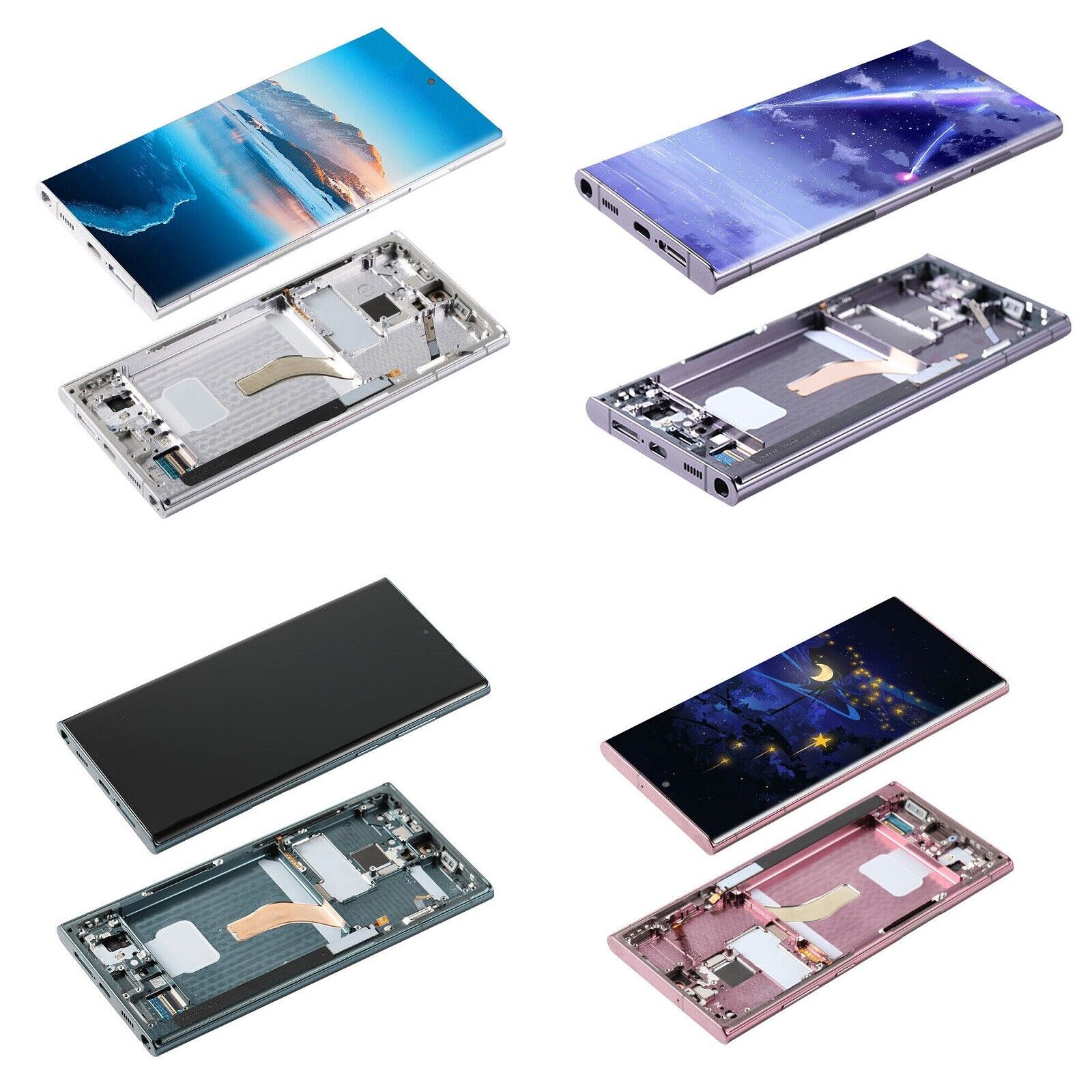 G·PEH HighQuality Multiple Color Options For Samsung Galaxy S22 Ultra OLED LCD Touch Screen
