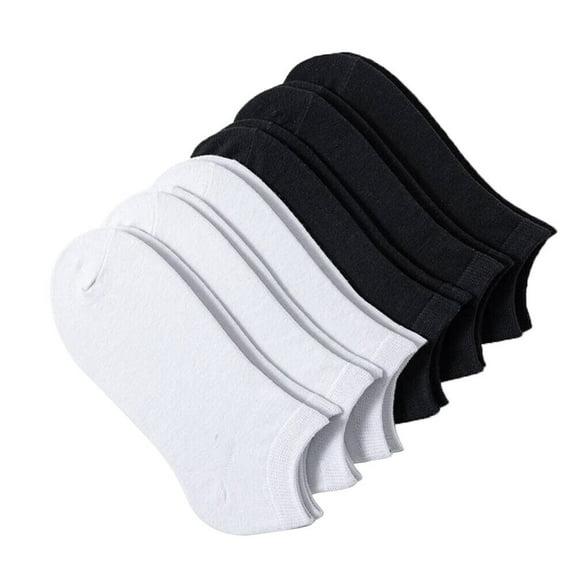 G·PEH Men's Plain Athletic Ankle Socks 6/12 Pairs Breathable & Comfortable Multiple Sizes