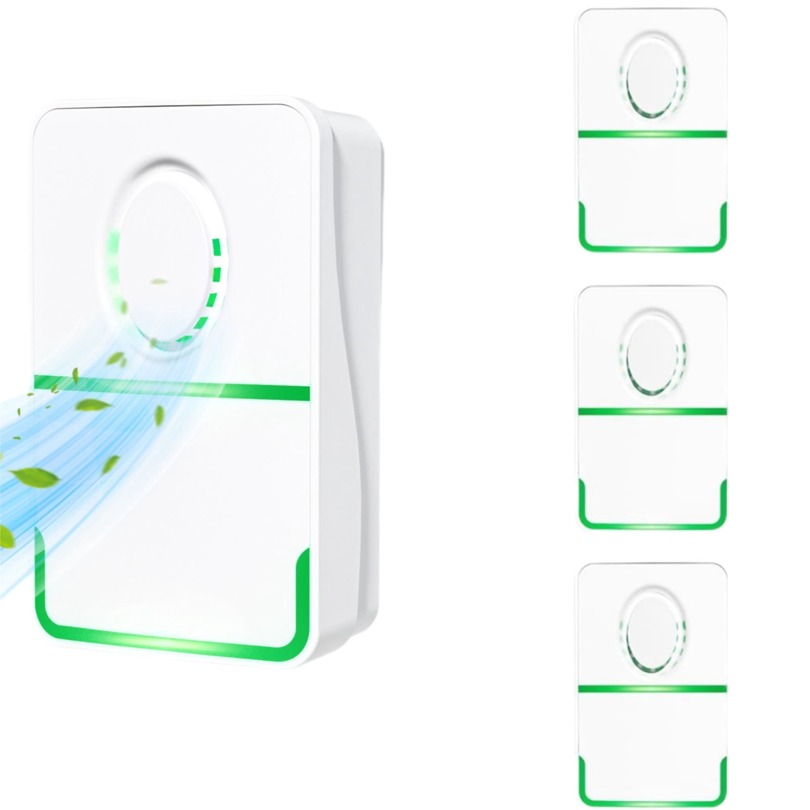 JahyShow Plug in Air Purifier, 4 Pack Air Ionizers for Home Portable Negative Ion Air Purifier for Bedroom, Office, Kitchen