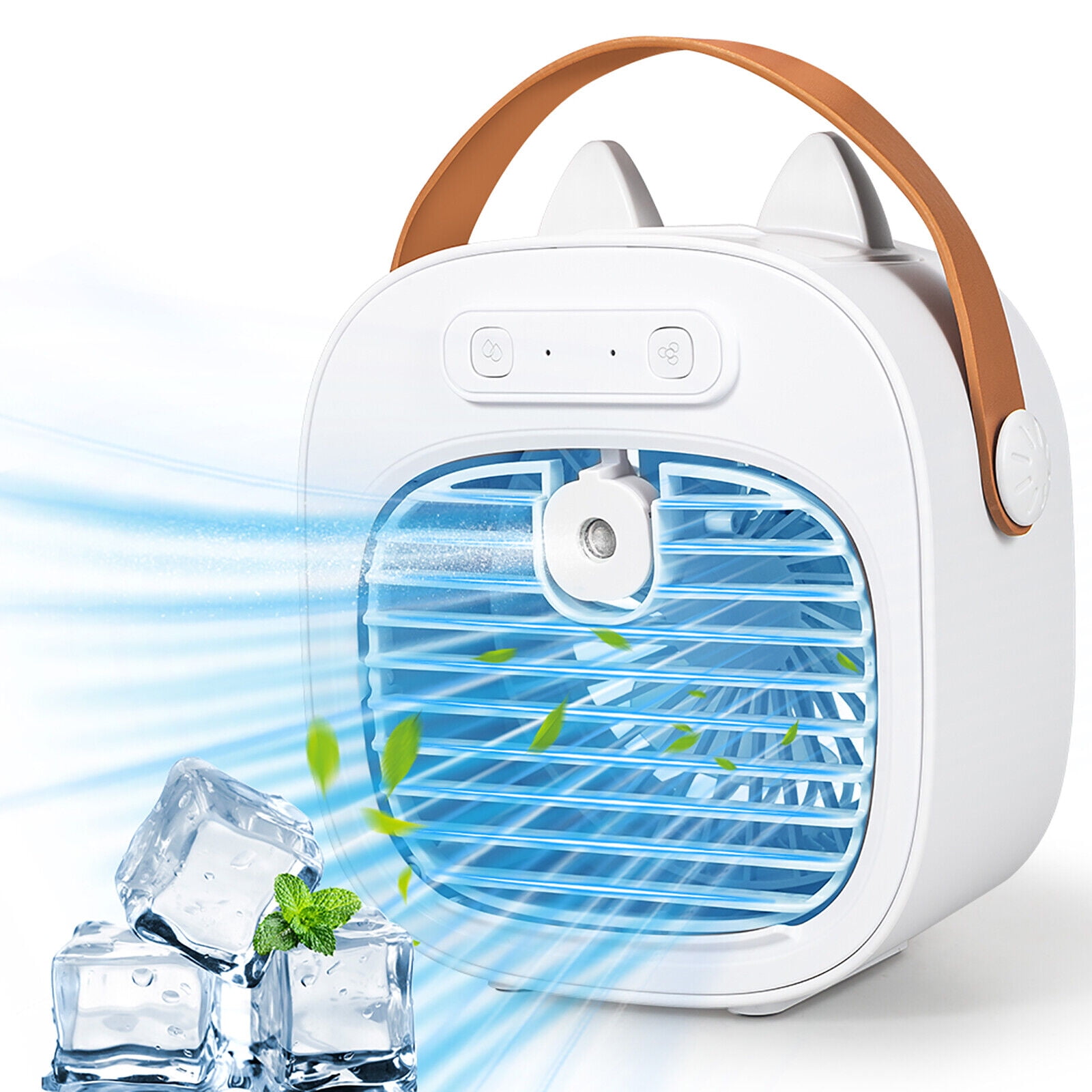 G·PEH Portable Air Conditioners, 4000mAh Rechargeable Mini Air Conditioner Personal Air Cooler