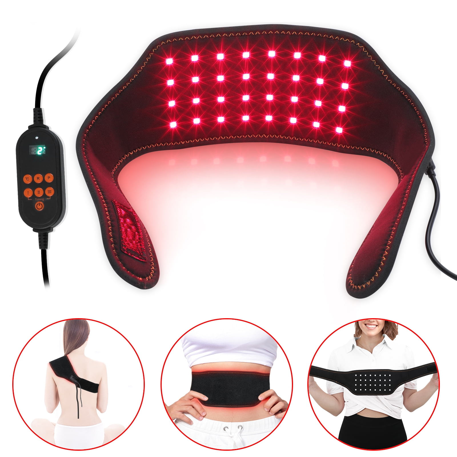 G·PEH Red Light Therapy Wrap, Infrared Light Therapy for Neck Pain