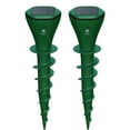 thumbnail image 1 of G·PEH Solar Powered Groundhog Vibration Stakes Outdoor Mole Repellent for Yard Lawns Snake Gopher Armadillo Deterrent (2 Pack), 1 of 13