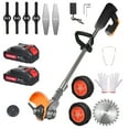 thumbnail image 2 of Cub Tik 20V Cordless Weed Eater / String Trimmer & Edger - 2 Batteries, Auto Feed, Adjustable (12" Cut) 2 of 14