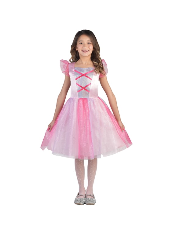 Pretty Princess Dress Halloween Costume for Children, Girls' Size L (10/12), by Way to Celebrate