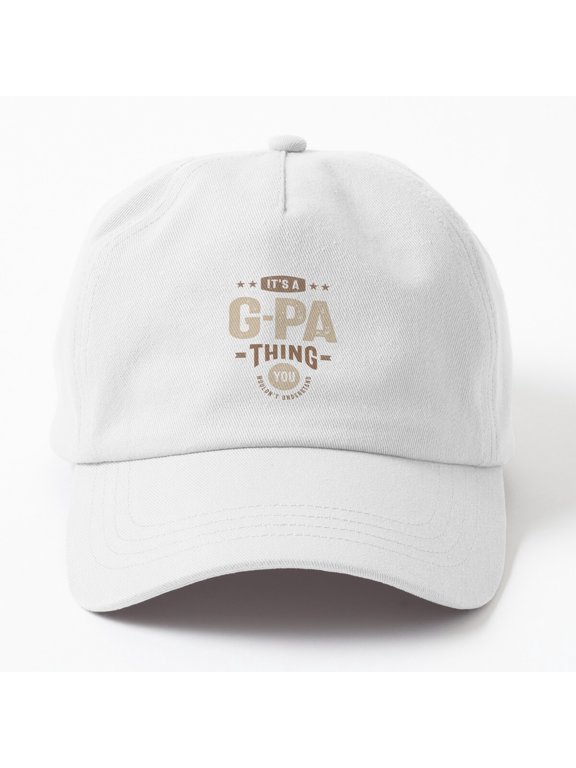 G-Pa Thing Baseball Cap, Grandpa Graphic Design