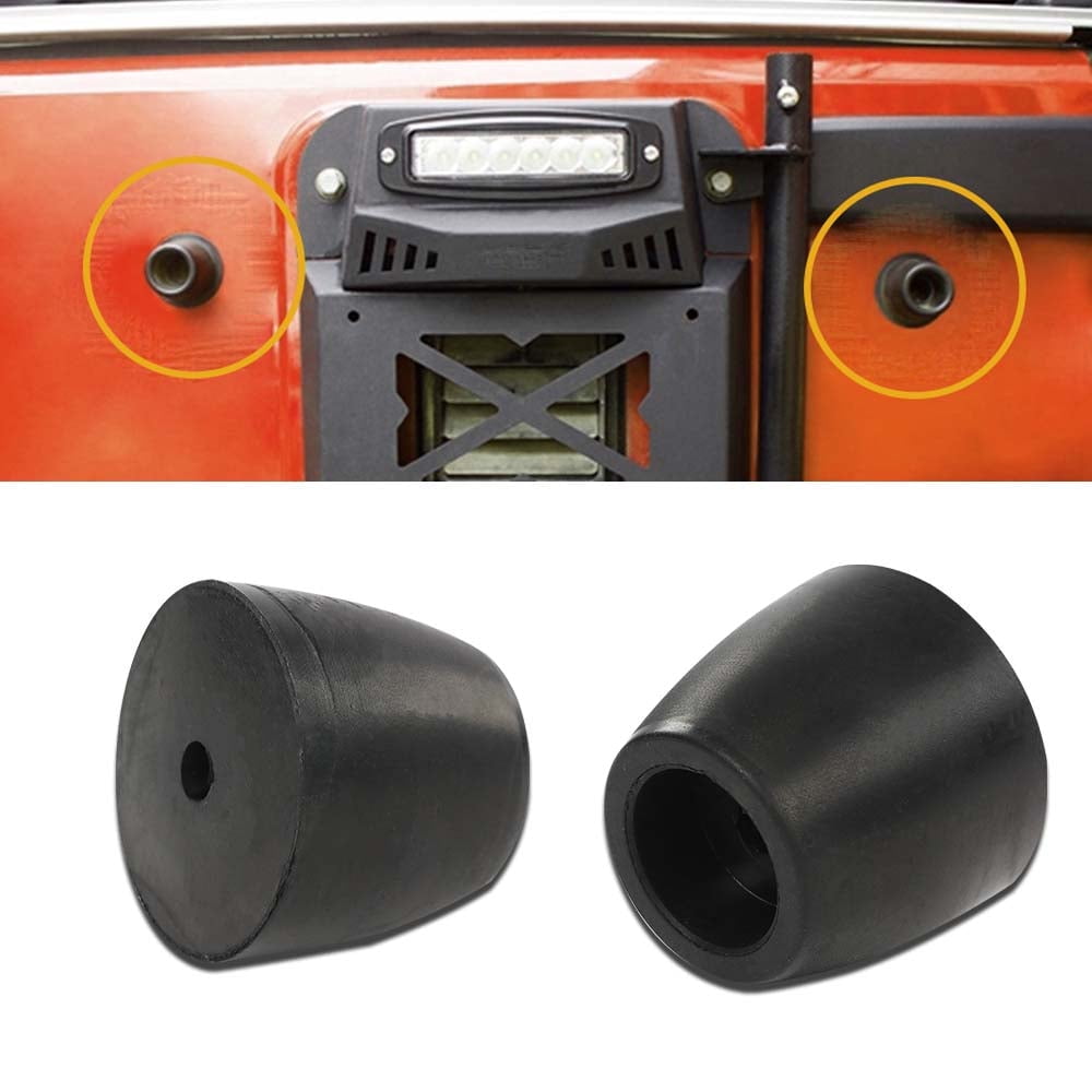GPlus 2" Ramp Door Rubber Bumpers Stop Cone Round Rubber Bumper