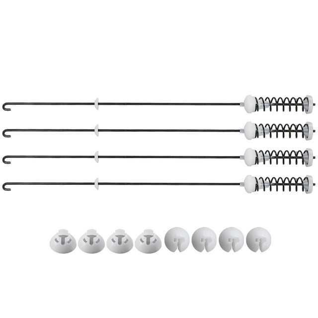 GPlus 4 Pack W10780048 Washing Machine Suspension Rods Kit for