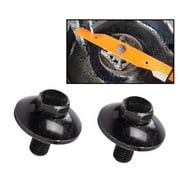 G-Plus Blade Bolt with Washer Replaces Fit for AYP/Husqvarna/Sears/Roper 193003 532193003 Black