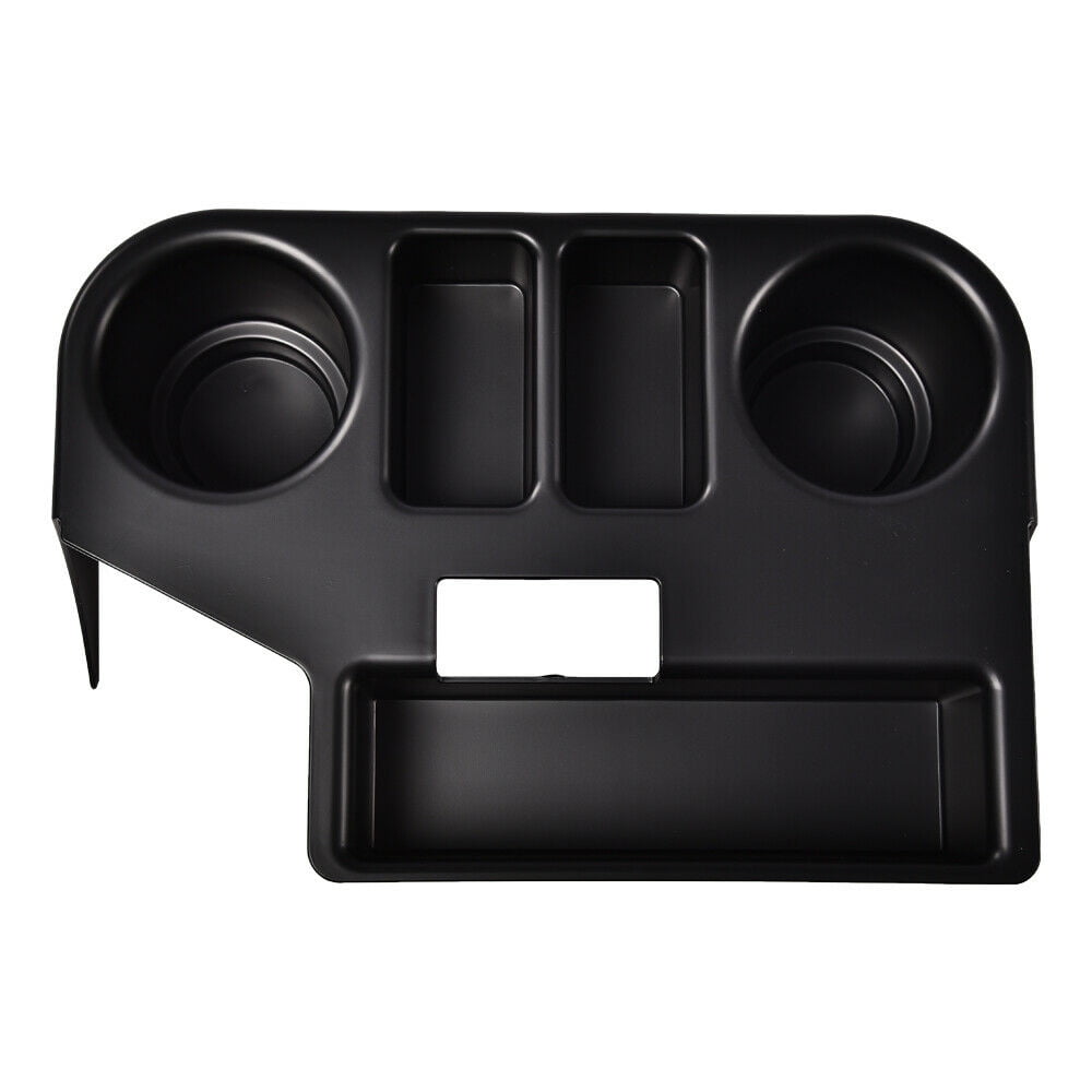 Black Center Console Cup Holder – Direct Fit For 1994-1997 Dodge Ram 1500 2500 3500 (gplusmotor)