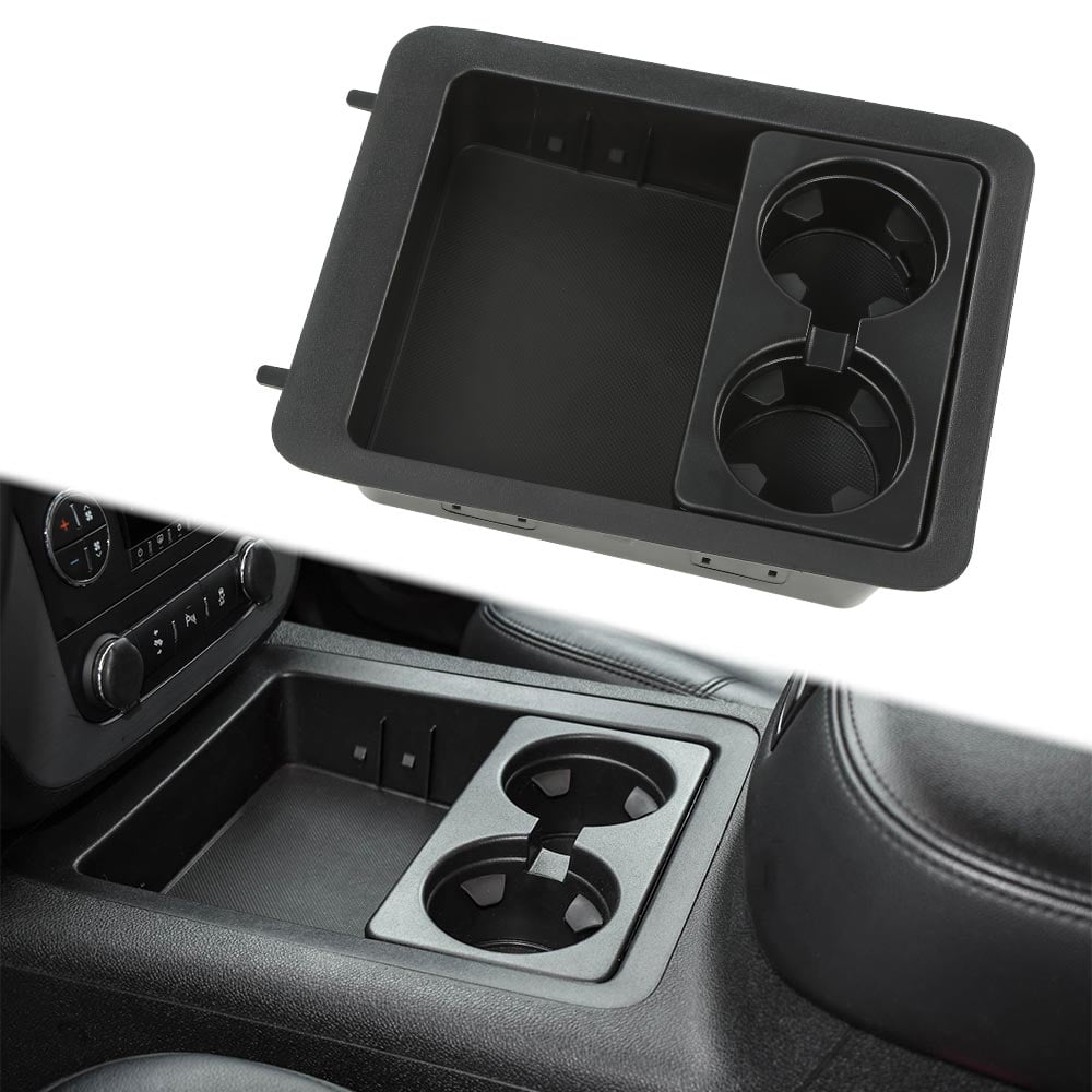 G-Plus Center Console Tray Cup Holder Bezel Fit for 2007-2014 Chevy ...