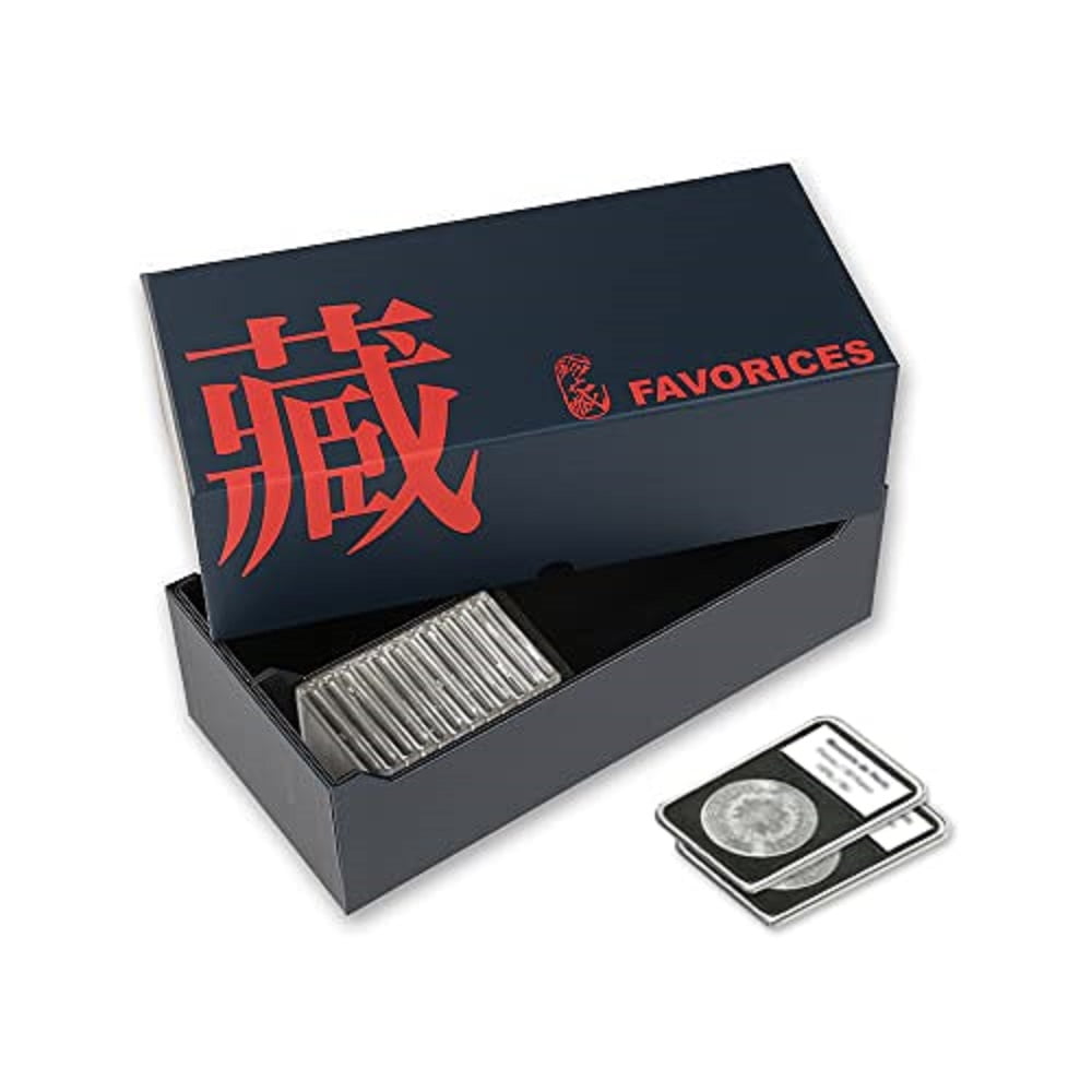 GPlus Black Coin Slabs Storage Box Intercept Shield For 50 Certified