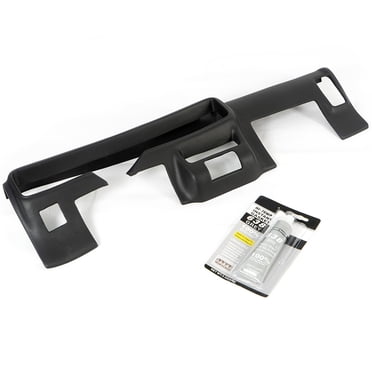 ABS Front Dash Cap Cover For 1970-1981 Pontiac Firebird - Black, Direct Fit