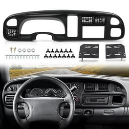 KUAFU Dash Replacement Compatible with 1994-1997 Dodge Ram 1500 2500 3500  Replace for 5EY72RC8 Black Upper Panel Dashboard