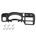 thumbnail image 1 of Black Dash Trim Bezel Cover Fit for Chevy Blazer S10/GMC Jimmy Sonoma 1998-2004 Dashboard Dash Cover, 1 of 9
