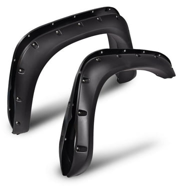 G-Plus Fender Flares Fit for 2002-2008 Dodge Ram 1500/2003-2009 Ram 2500 Pocket Rivet Textured
