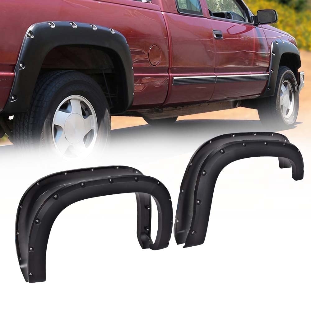 GPlus Fender Flares Fit for 20072013 GMC Sierra 1500 Pocket Style