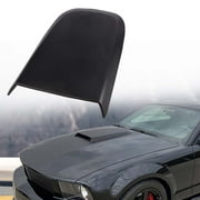 G-Plus Front Racing Air Vent Hood Scoop Fit for 2005-2009 Ford Mustang GT V8 2-Door Black