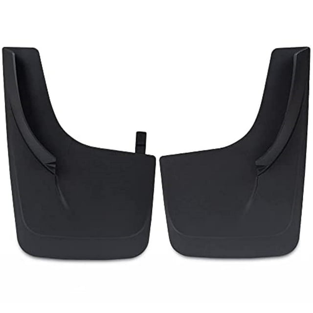 G-Plus Front Rear Mud Flaps Mudguard with Hardware Fit for Universal Car Splash Guards Black