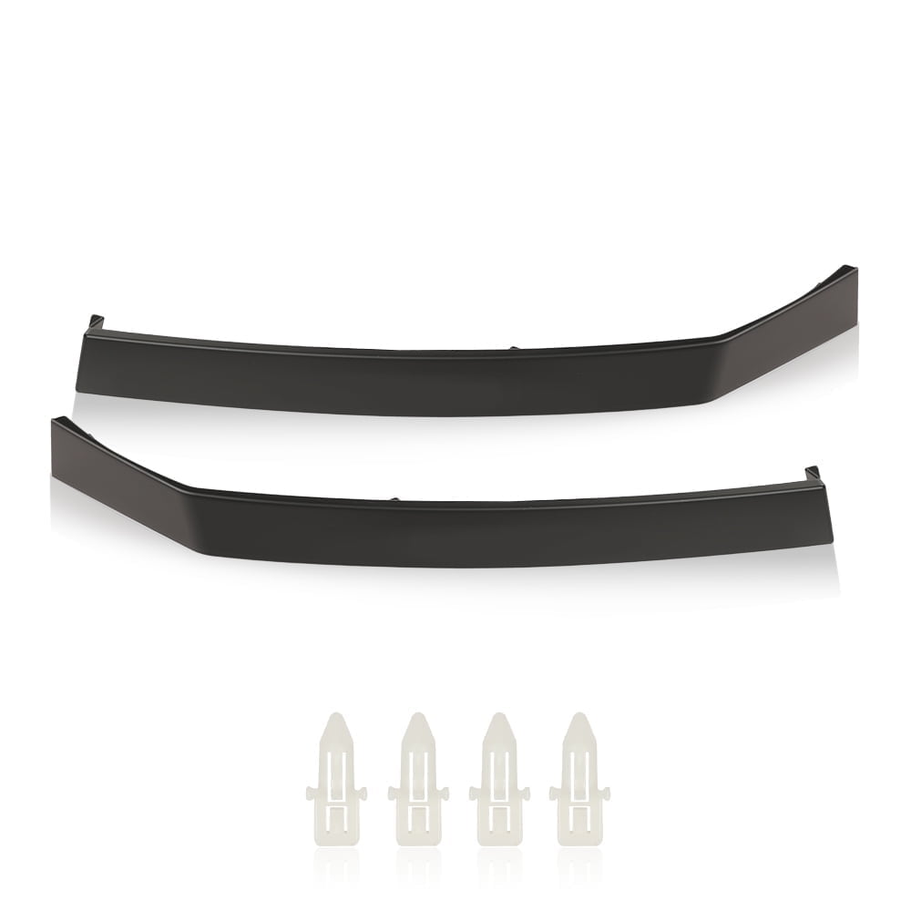 Headlight Molding Trim Lower Filler Set - Fits 2004-2015 Nissan Titan, Armada, Infiniti QX56