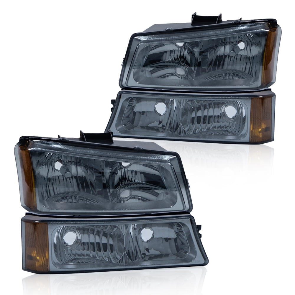 G-PLUS LED DRL Headlights W/o Bulbs Compatible With Chevy Silverado - Foto 3