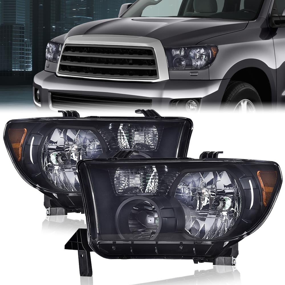 G-Plus Headlights Fit for 2007-2013 Toyota Tundra/2008-2017