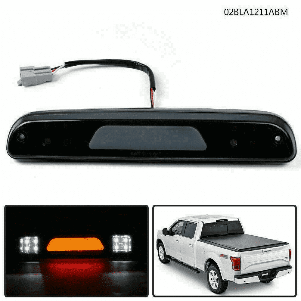 LED 3rd Brake Light For 1999-2016 Ford F250 F350 F450 Super Duty - Smoked Lens 2 thumbnail image