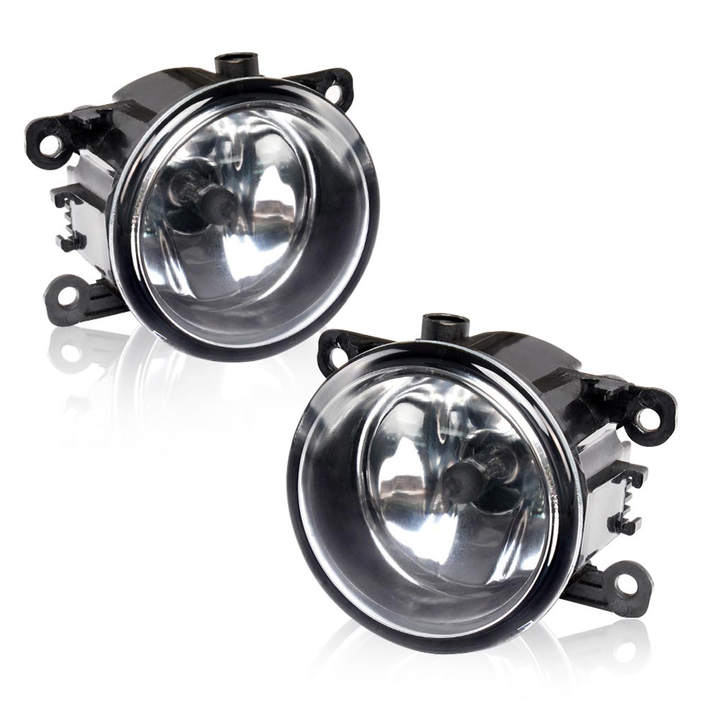 2-Pack 9-LED White Fog Light Bulbs - Replacement For Honda, Ford, Nissan, Acura, Subaru & More