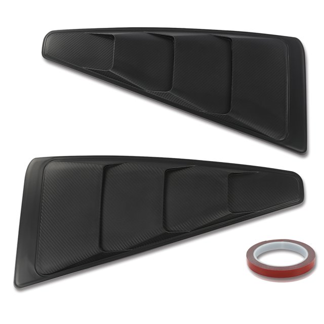 GPlus Side Window Louvers Board Left Right Carbon Style Fit for 2005