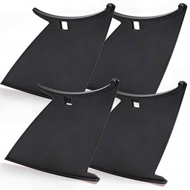 2X Rear Wing Spoiler Support Stabilizers For Subaru Impreza WRX STi 2015-2018 – Black