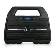 G-Project G-GO Rugged, Water Resistant, Portable, Bluetooth Wireless Boombox Speaker with FM Radio, Rechargeable Battery and USB Phone Charger