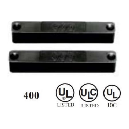 G.R.I. 400WG-B Industrial Surface Mount Magnetic Contacts with Terminals Wide Gap- Brown