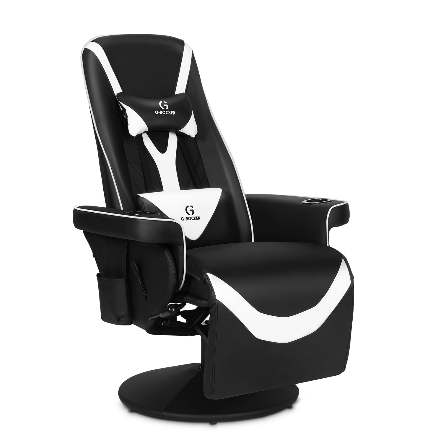GROCKER Queen Throne Video Gaming Recliner Chair, Ergonomic High Back