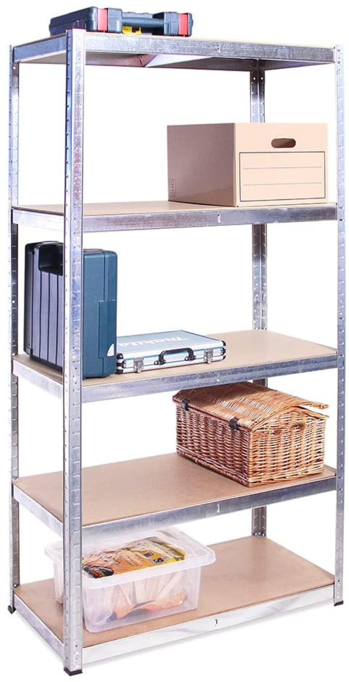 GRack Garage Shelving Units 71"H X 35"L X 16"W Heavy Duty
