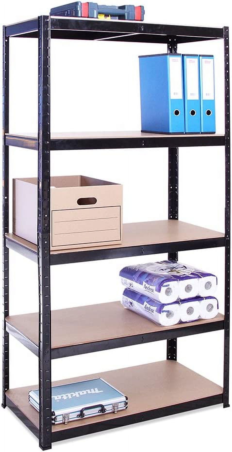 HSS 18"Dx48"Wx72"H, 4 Shelf Heavy Duty Wire Shelving Rack, Chrome Color