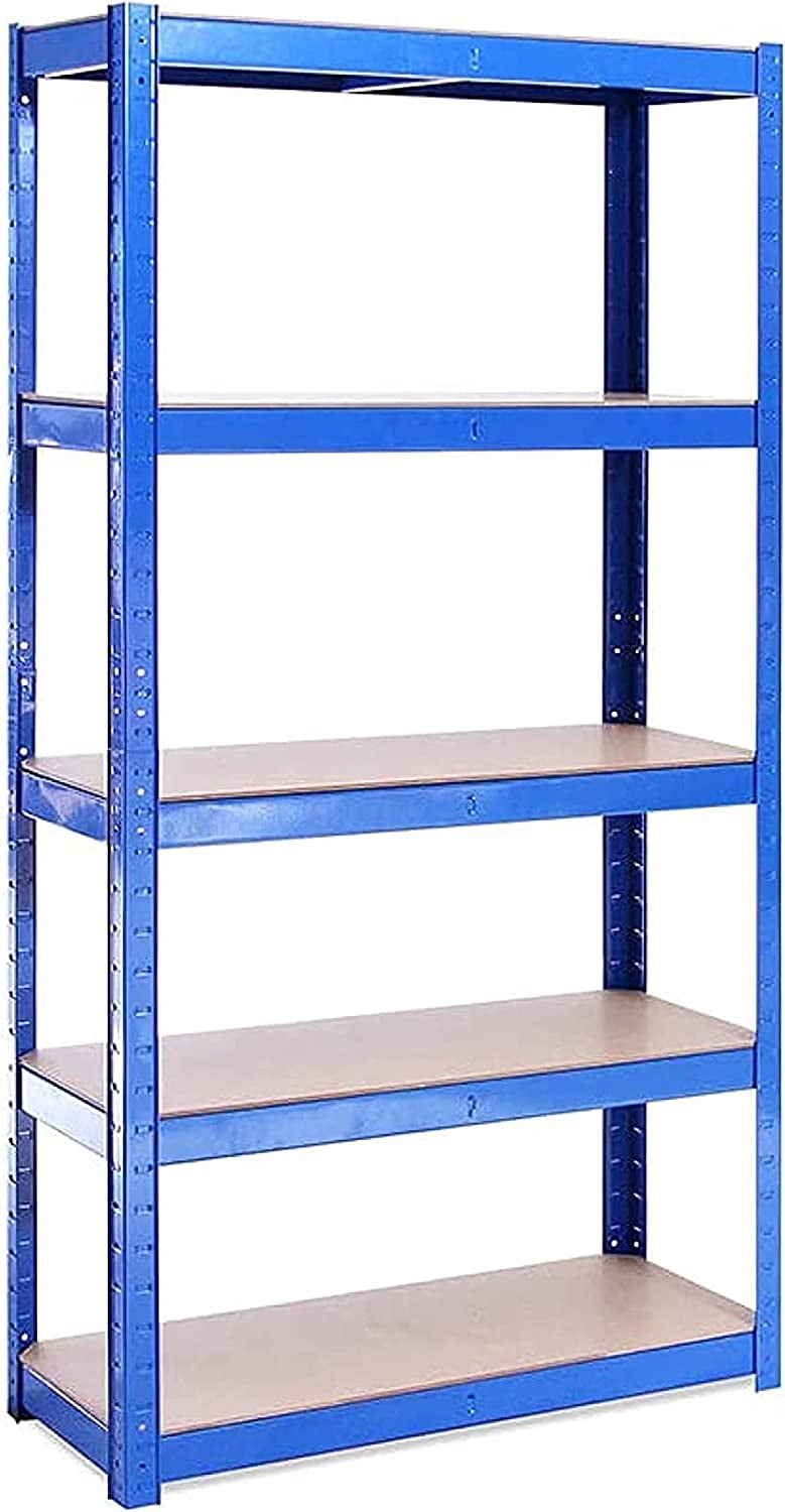 G Rack Guardian G-Rack Heavy-Duty Garage Shelving Unit, Blue, 2000 lb Total Weight ...