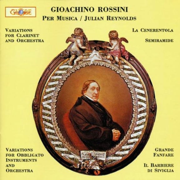 G. Rossini - Variations for Clarinet & Orchestra - Music & Performance - CD