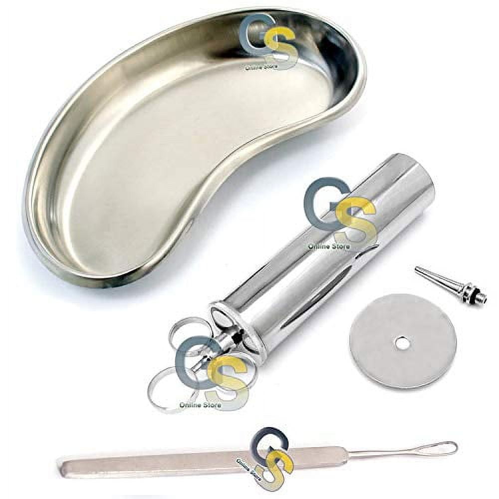 G.S 3 Piece Ear Wax Cleaning KIT, Ear Wax Syringe, Ear Wax Remover