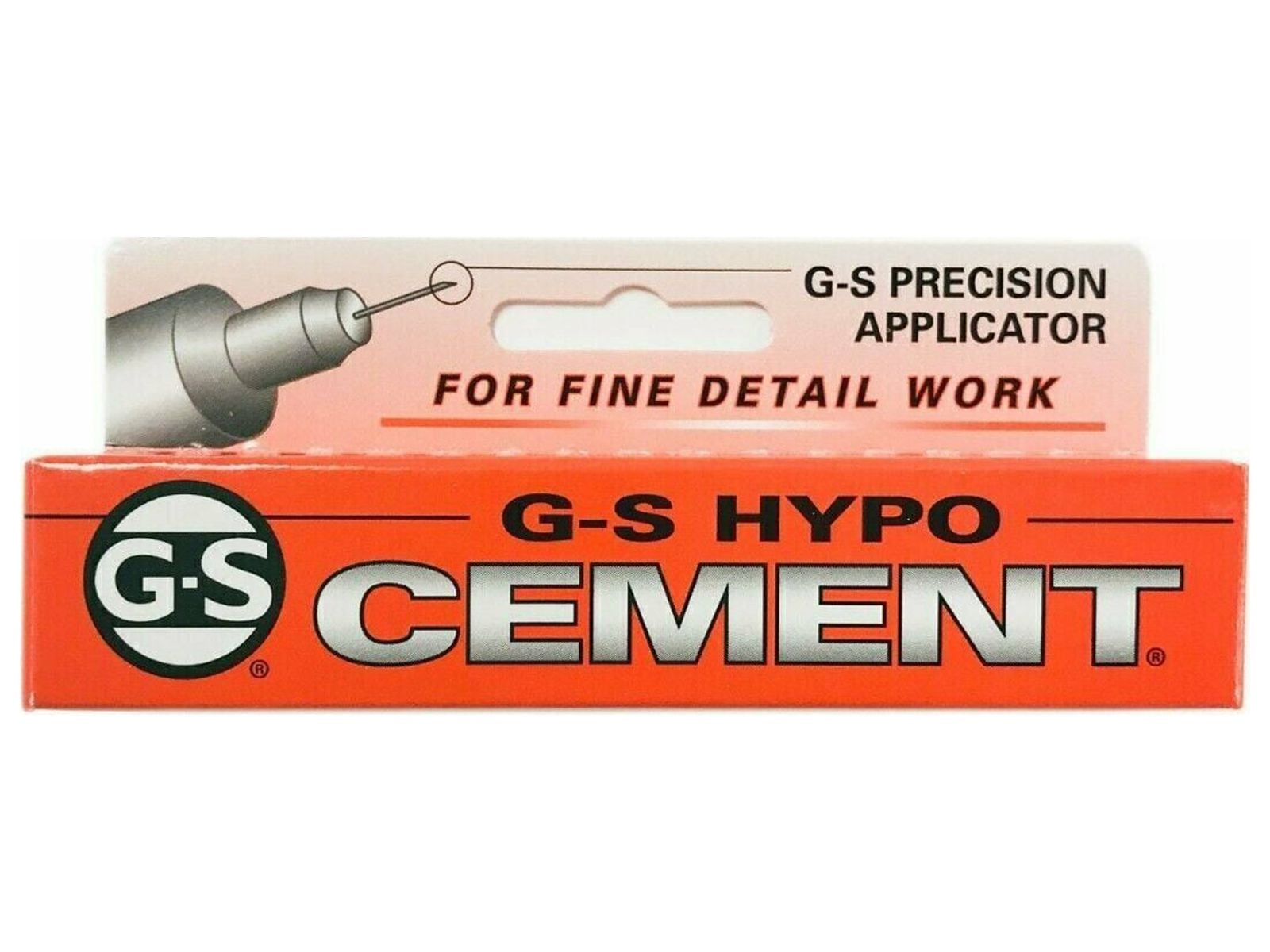 G-S Hypo Cement Craft Glue Watch Crystal Jewelry Adhesive 1/3 oz GS 