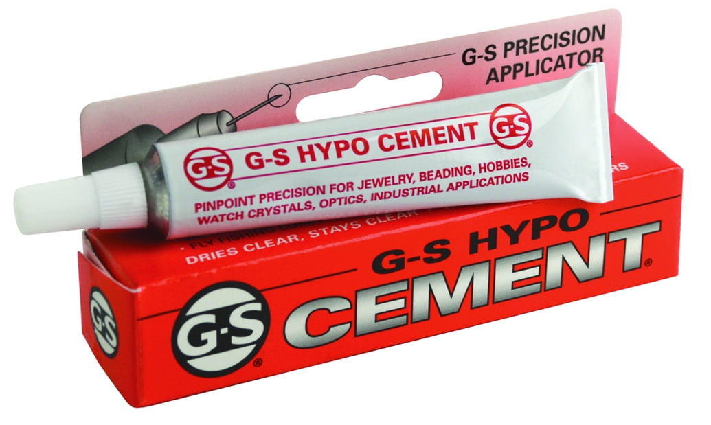 Adhesive, G-S Hypo Cement®. Sold per 1/3 fluid ounce tube. - Fire