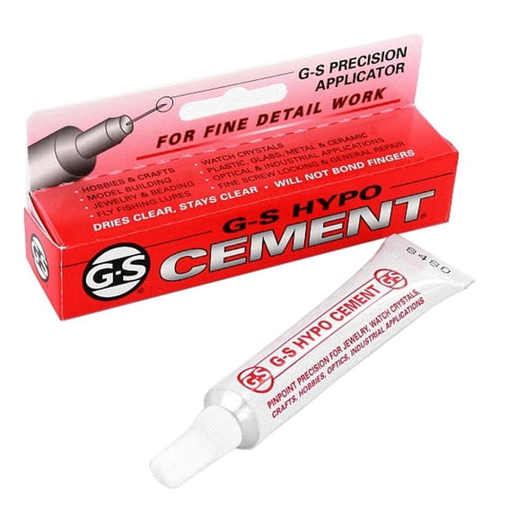 G-S Hypo-Tube Jewelers Cement Clear 1/3 oz