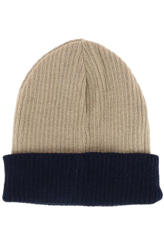 Wool Blend Reversible Knit Winter Hat (Men)