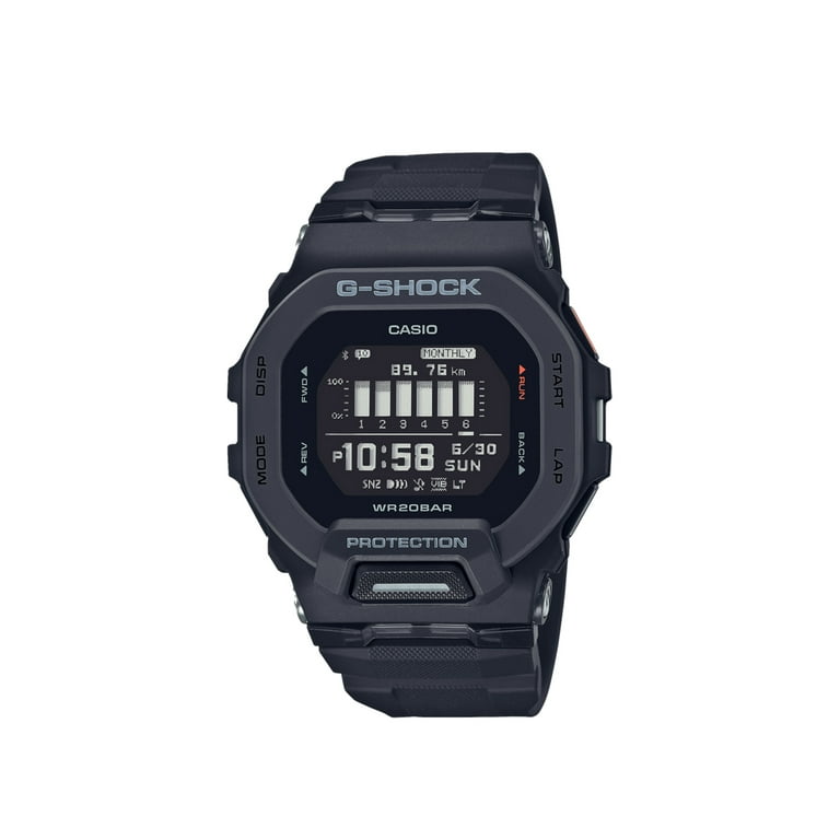 G-SHOCK MOVE GBD200-1 Men's Watch, Auto Lap, Bluetooth, Step