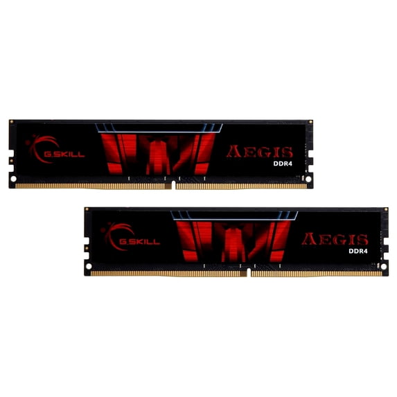 G.SKILL Aegis 32GB (2 x 16GB) 288-Pin PC RAM DDR4 2400 (PC4 19200) Desktop Memory Model F4-2400C17D-32GIS