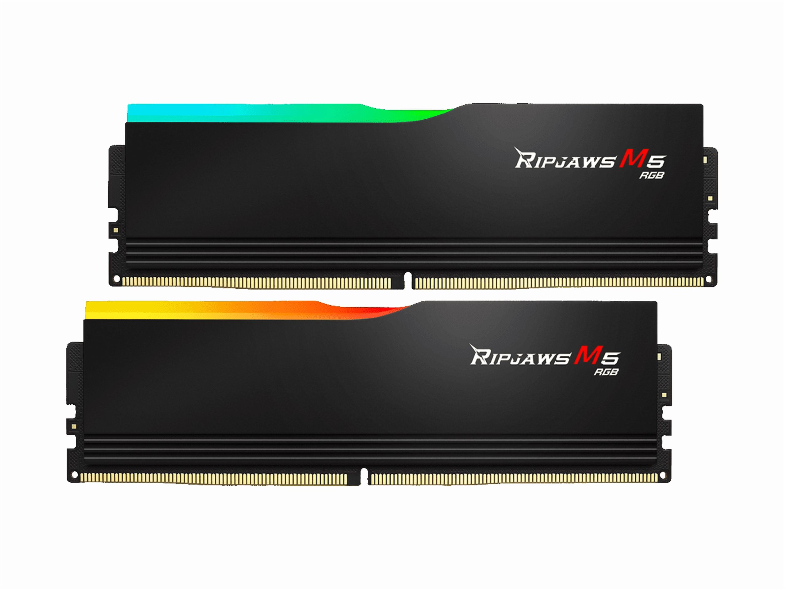 G.SKILL Ripjaws M5 RGB Series 64GB (2 x 32GB) 288-Pin PC RAM DDR5 5200 (PC5 41600) Desktop Memory Model F5-5200J4040A32GX2-RM5RK