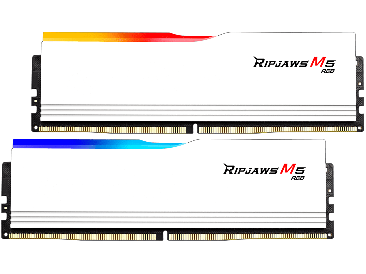 G.SKILL Ripjaws M5 RGB Series 64GB (2 x 32GB) 288-Pin PC RAM DDR5 5200 (PC5 41600) Desktop Memory Model F5-5200J4040A32GX2-RM5RW
