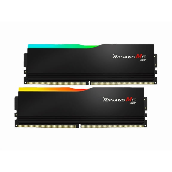 G.SKILL Ripjaws M5 RGB Series 64GB (2 x 32GB) 288-Pin PC RAM DDR5 6400 (PC5 51200) Desktop Memory Model F5-6400J3239G32GX2-RM5RK