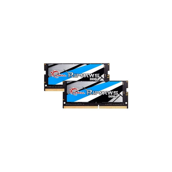 G.SKILL Ripjaws SO-DIMM 16GB (2 x 8GB) 260-Pin DDR4 SO-DIMM DDR4 3200 (PC4 25600) Laptop Memory Model F4-3200C18D-16GRS