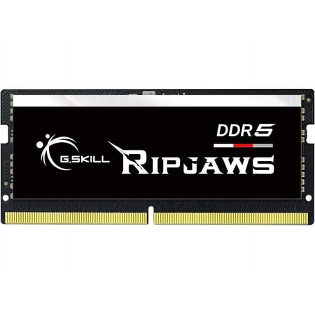 G.SKILL Ripjaws SO-DIMM 16GB 262-Pin DDR5 SO-DIMM DDR5 4800 (PC4 38400) Laptop Memory Model F5-4800S4039A16GX1-RS