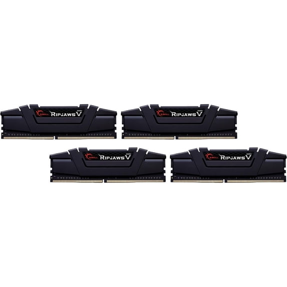 G.SKILL Ripjaws V Series 128GB (4 x 32GB) 288-Pin PC RAM DDR4 3200 (PC4 25600) Desktop Memory Model F4-3200C16Q-128GVK